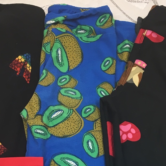 5 pair for $20 LuLaRoe Tween Leggings - Picture 2 of 5